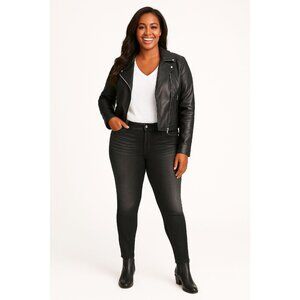 LUCKY BRAND New Women Jeans Ava Mid Rise Skinny in Black size 12/31